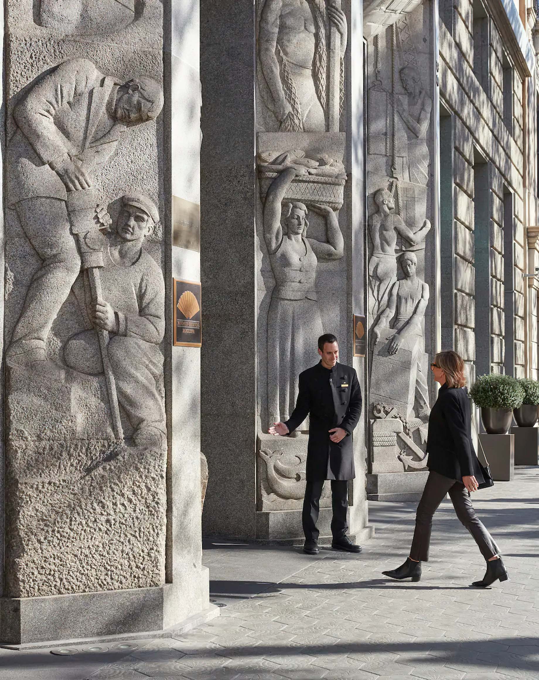 Mandarin Oriental, Barcelona Hotel - Barcelona, Spain - Entrance