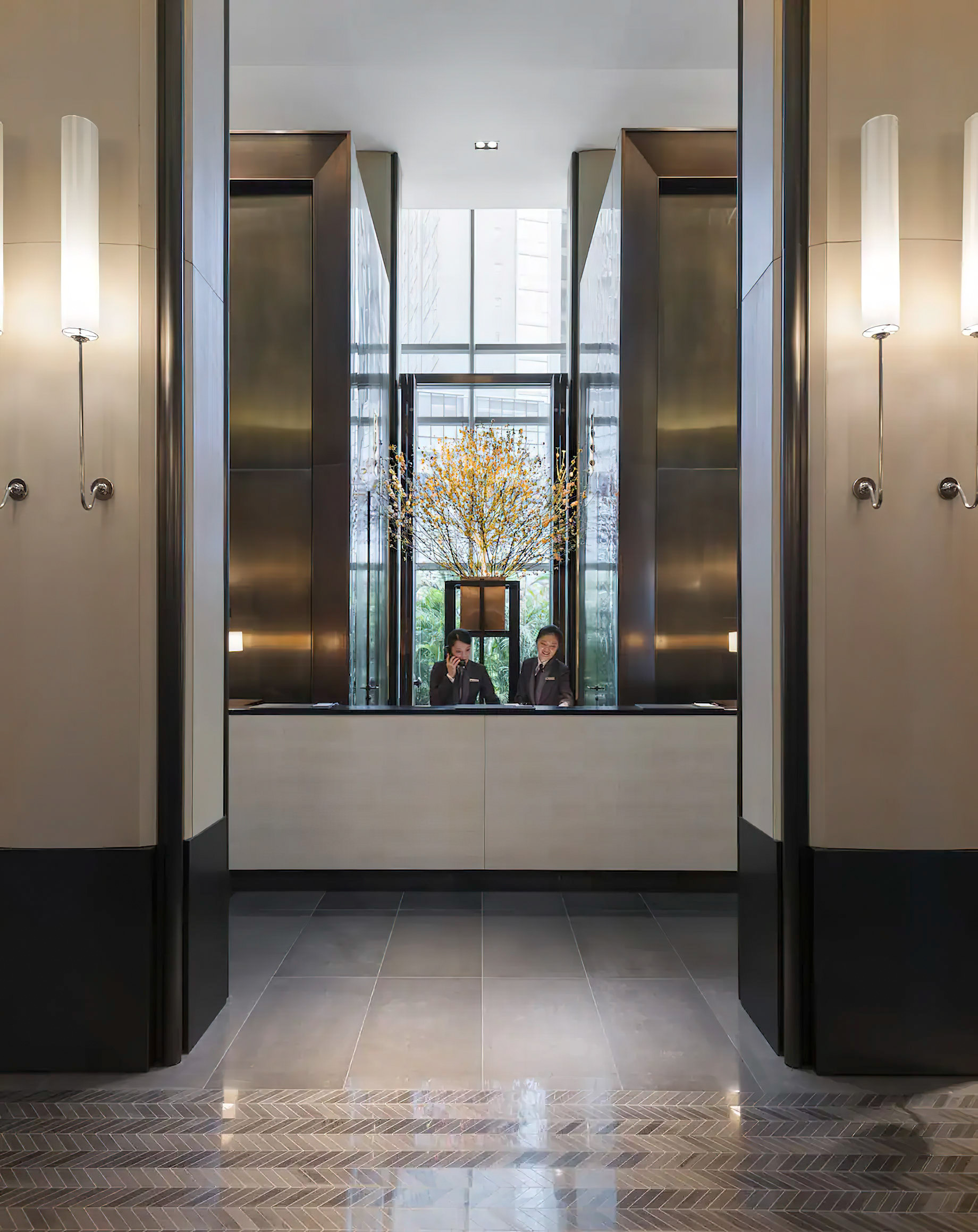 Mandarin Oriental, Guangzhou Hotel – Guangzhou, China – Hotel Reception