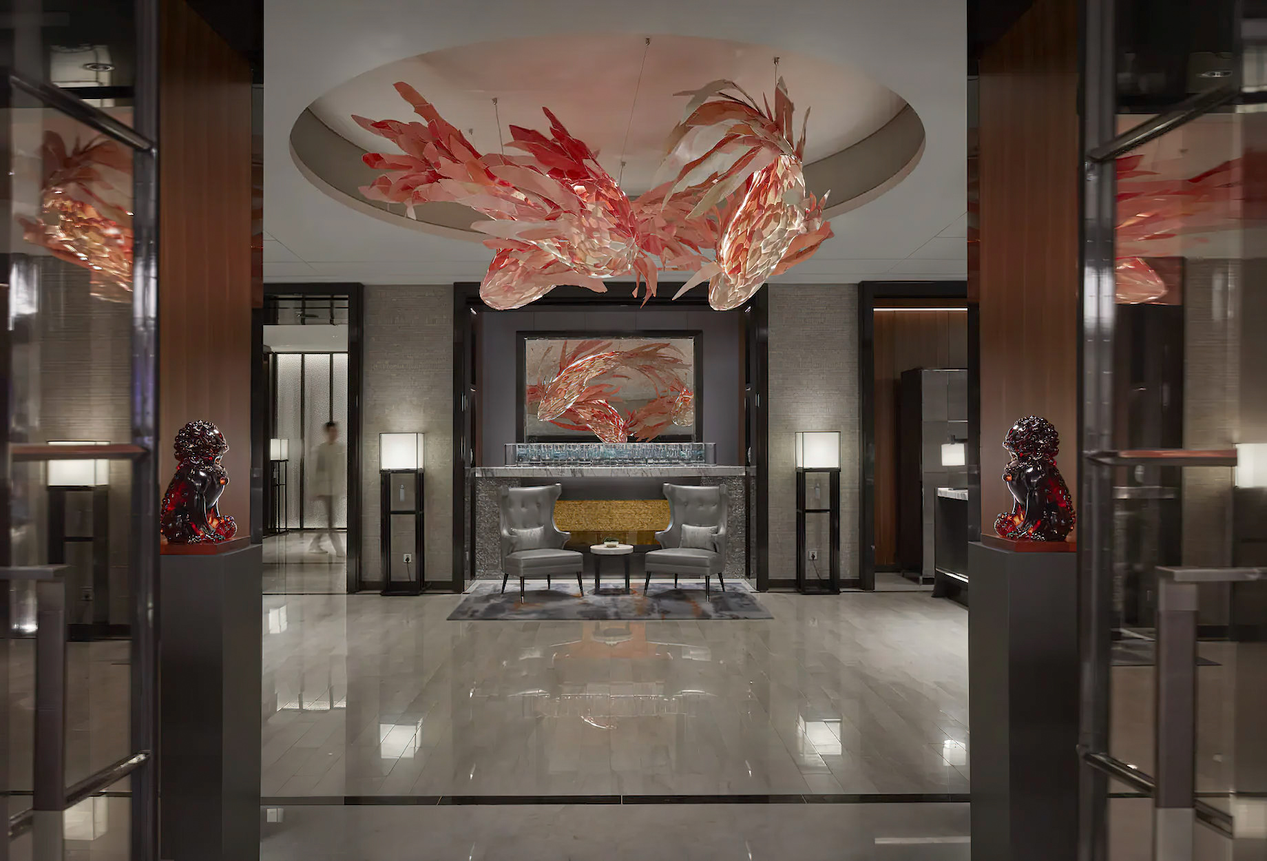 Mandarin Oriental Wangfujing, Beijing Hotel – Beijing, China – Lobby
