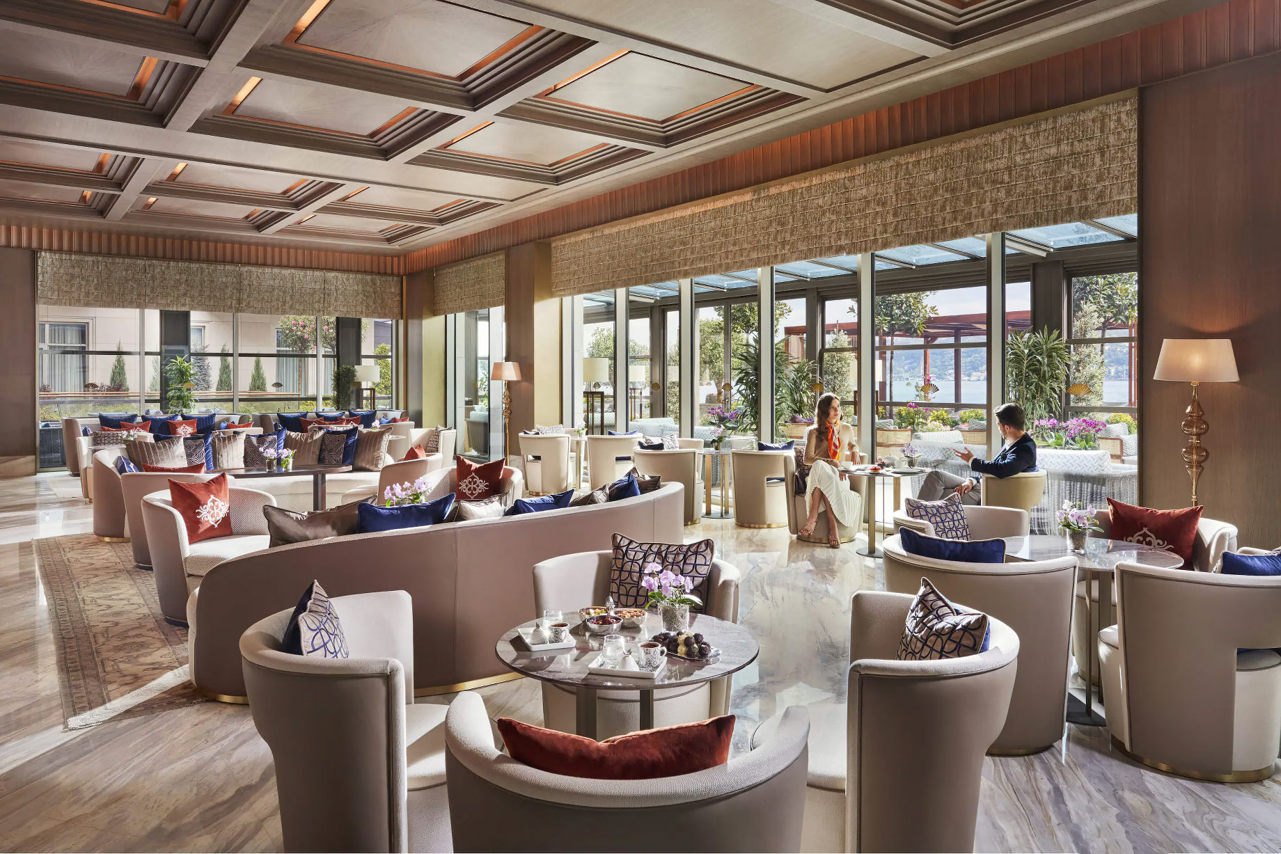 Mandarin Oriental Bosphorus, Istanbul Hotel – Istanbul, Turkey – Bosphorus Lounge