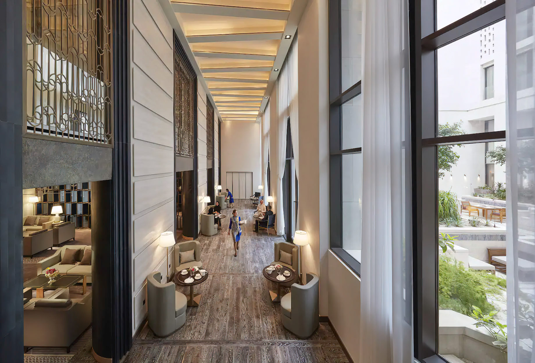 Mandarin Oriental, Doha Hotel – Doha, Qatar – Club Lounge