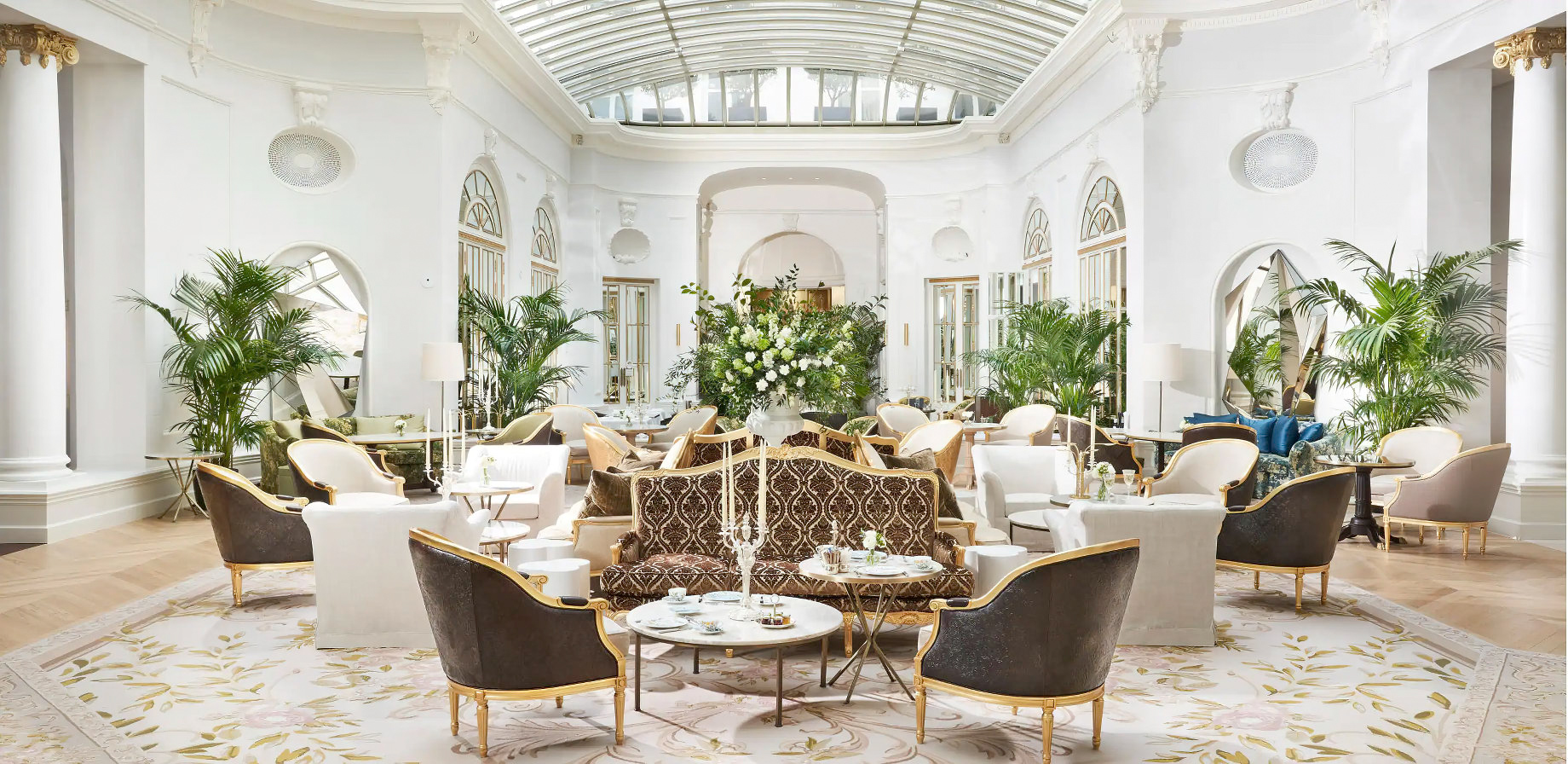 Mandarin Oriental Ritz, Madrid Hotel – Madrid, Spain – Palm Court Dining