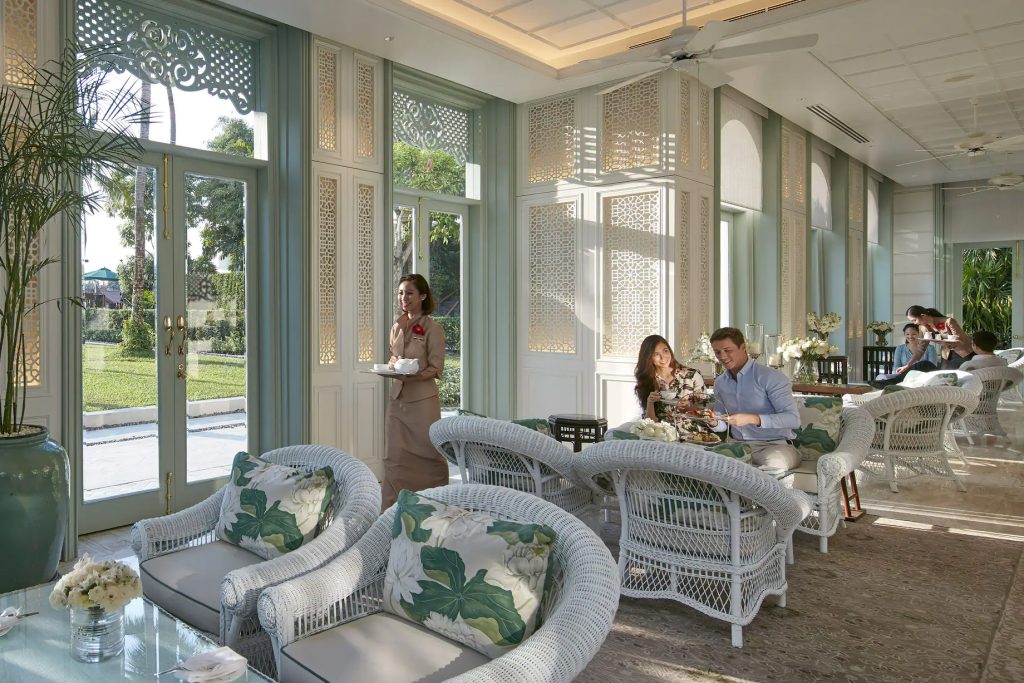 Mandarin Oriental, Bangkok Hotel - Bangkok, Thailand - The Authors Lounge Restaurant
