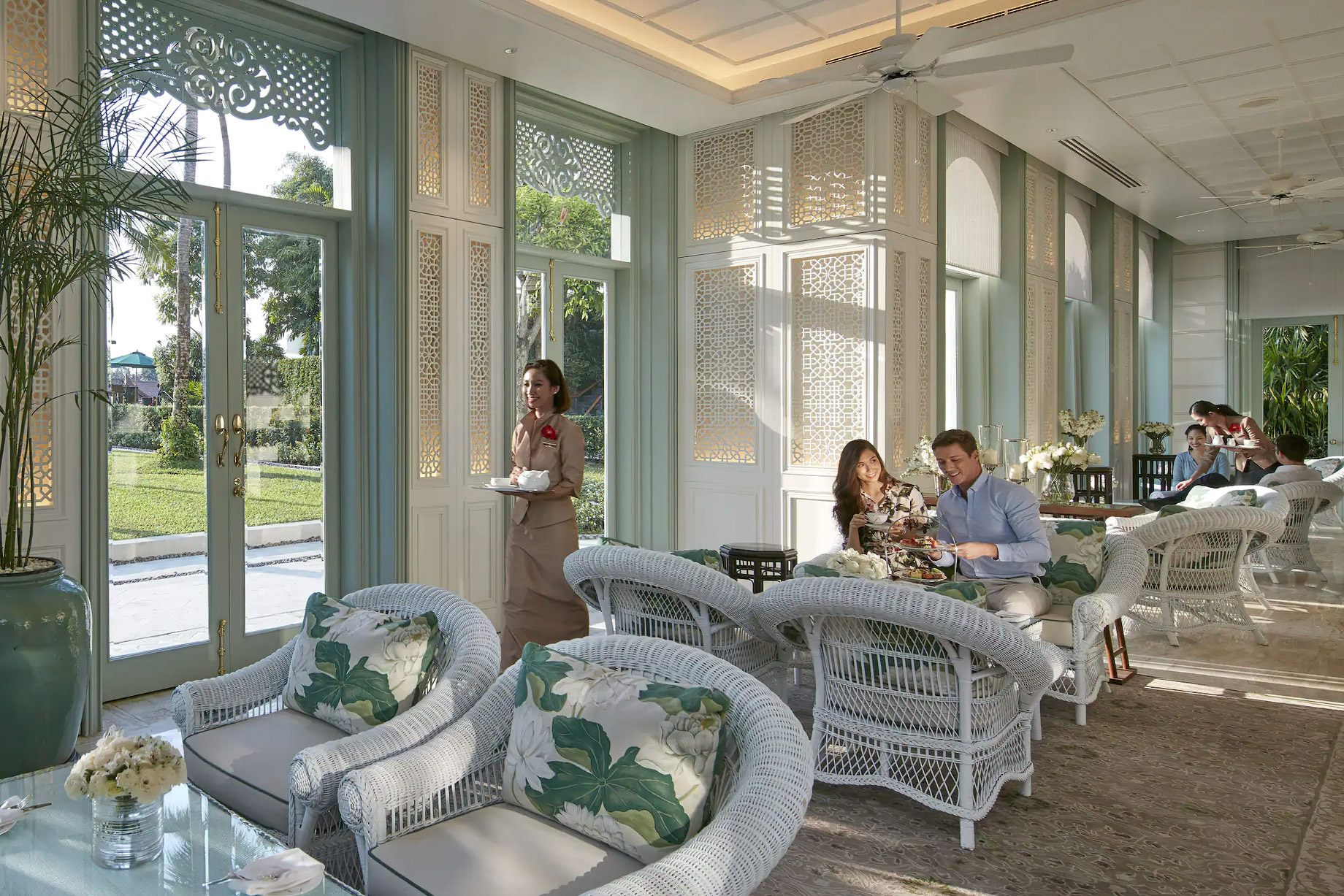 Mandarin Oriental, Bangkok Hotel – Bangkok, Thailand – The Authors Lounge Restaurant