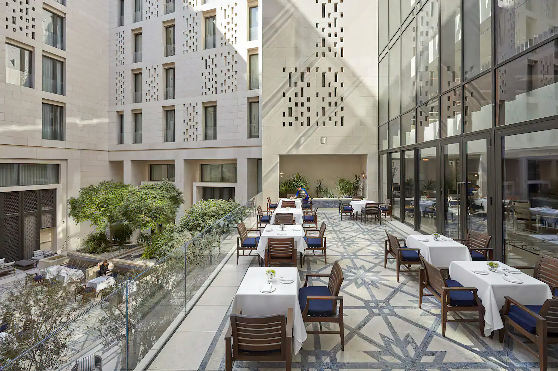 Mandarin Oriental, Doha Hotel – Doha, Qatar – Mandarin Lounge Terrace