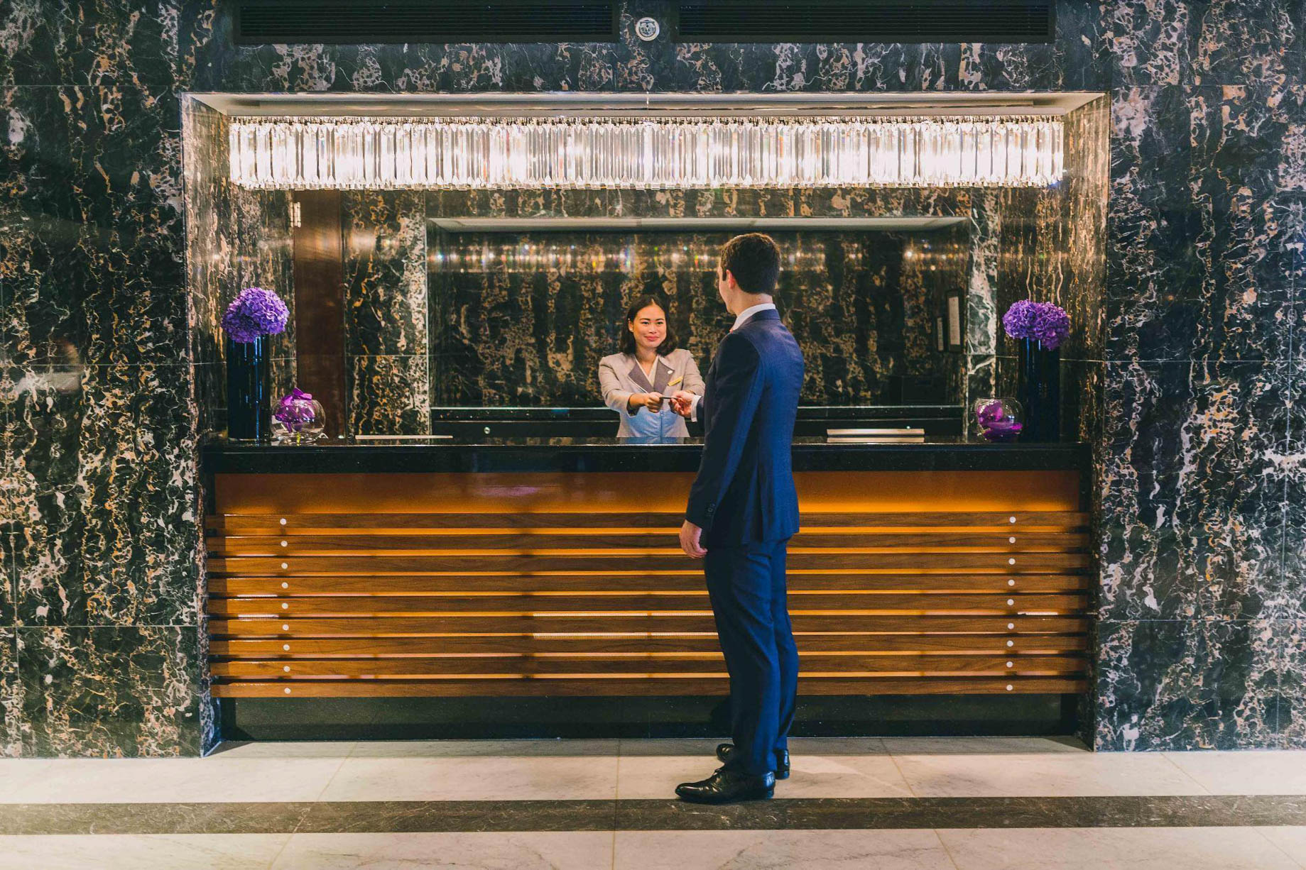 Mandarin Oriental, Hong Kong Hotel – Hong Kong, China – Reception
