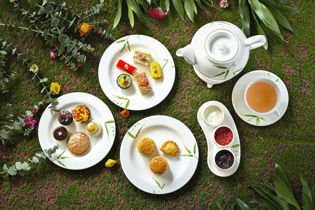 Mandarin Oriental, Bangkok Hotel - Bangkok, Thailand - The Authors Lounge Restaurant Vegan Gluten Free Tea