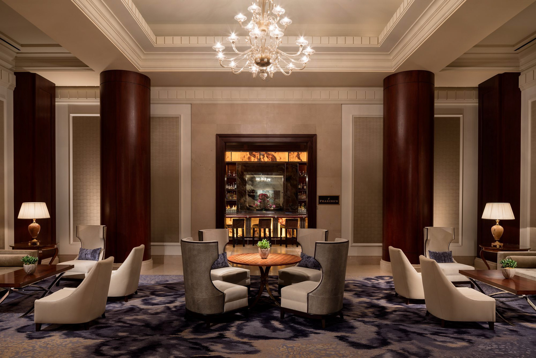 The Ritz-Carlton, Dallas Hotel – Dallas, TX, USA – Lobby Lounge