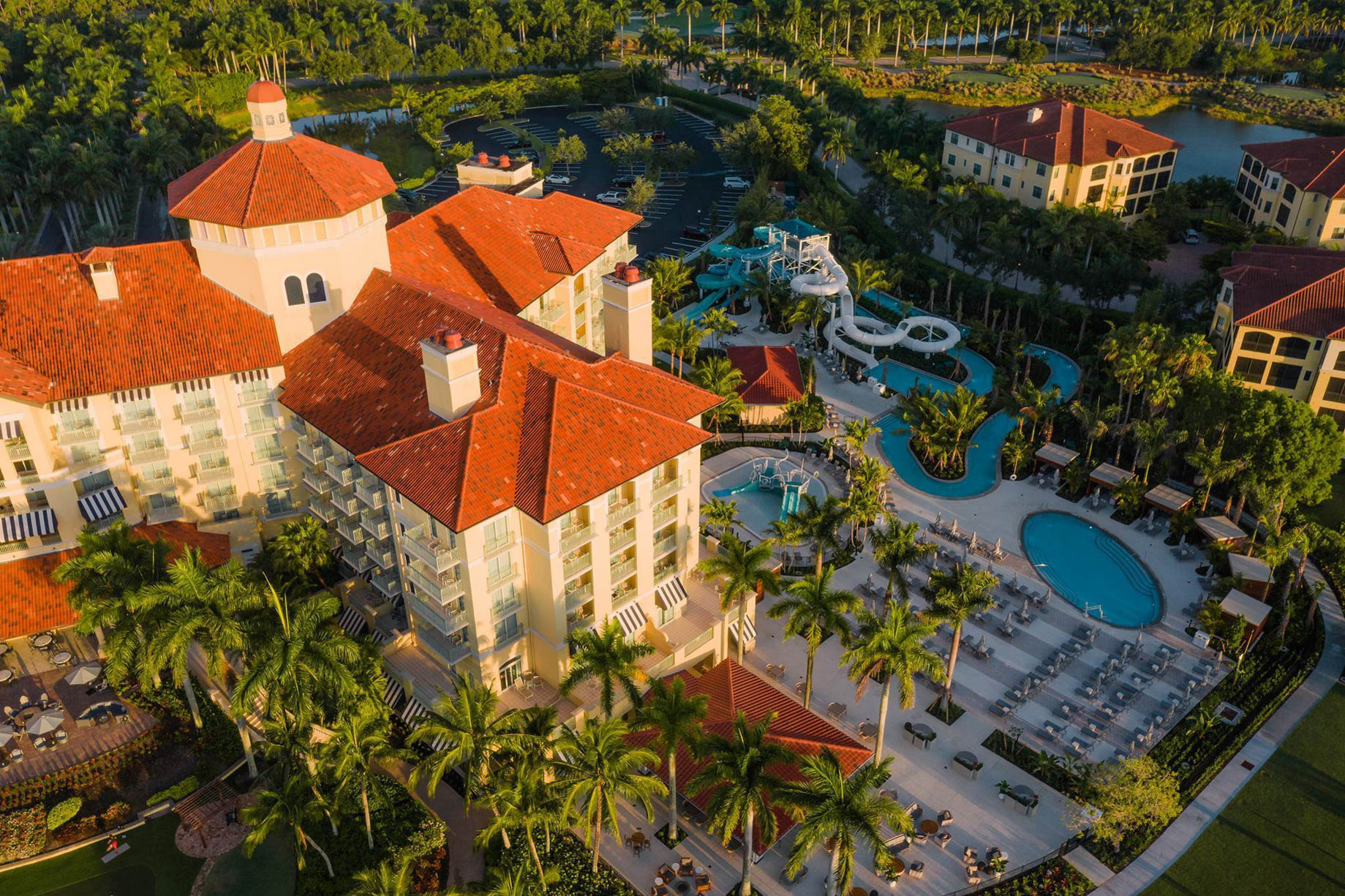 The Ritz-Carlton Golf Resort, Naples – Naples, FL, USA – Resort Aerial View