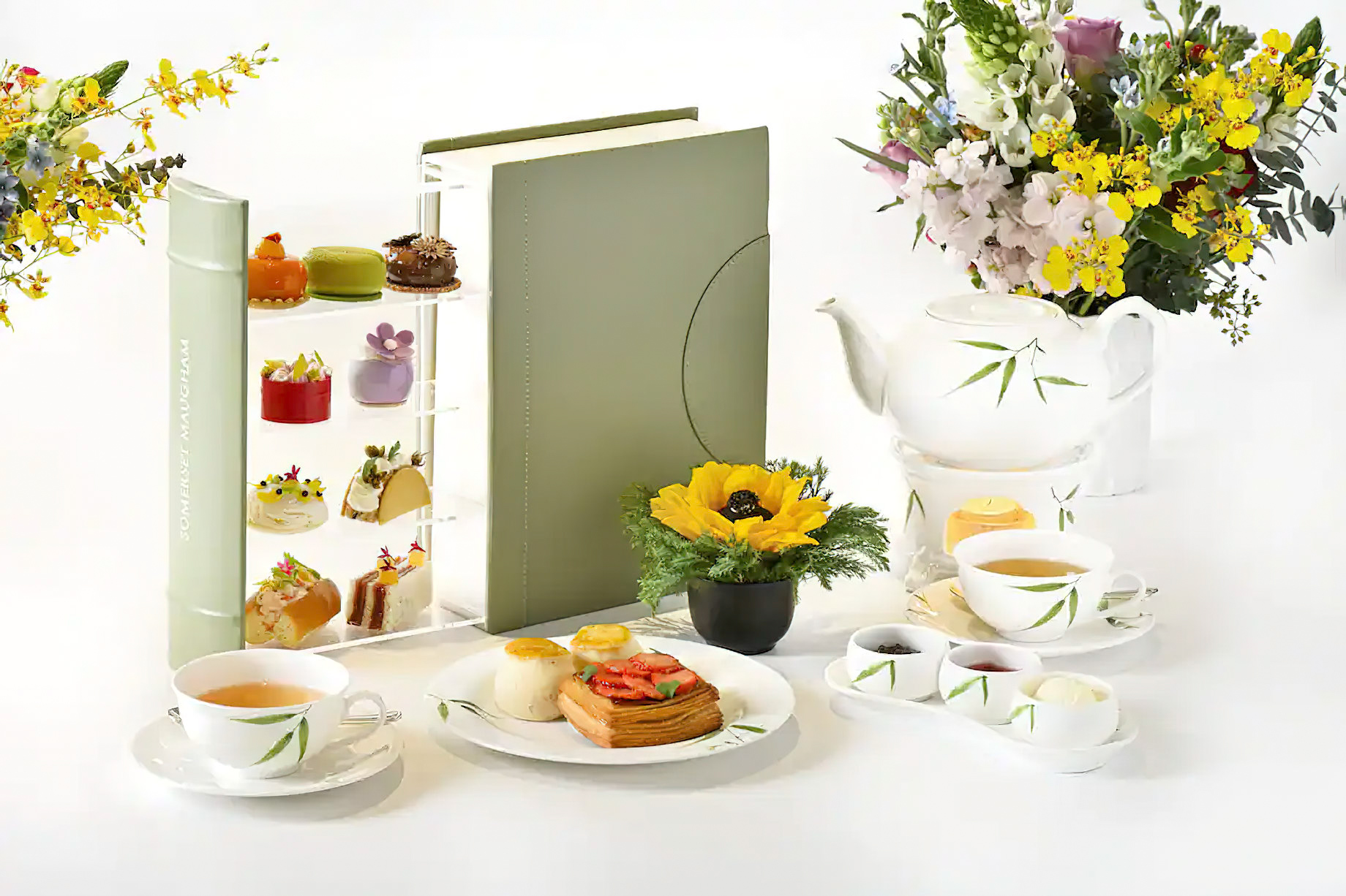 Mandarin Oriental, Bangkok Hotel – Bangkok, Thailand – The Authors Lounge Restaurant Afternoon Tea