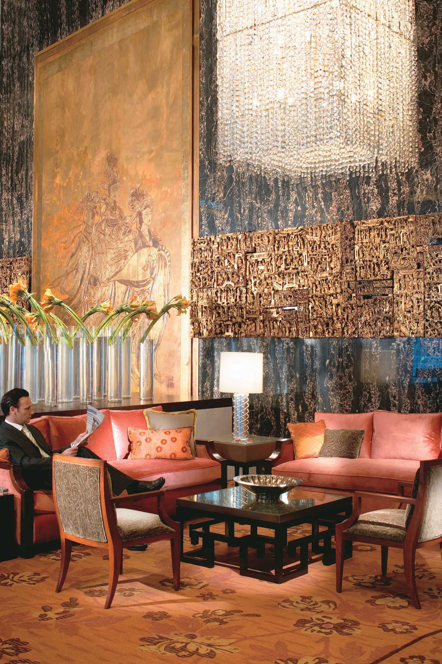 Mandarin Oriental, Hong Kong Hotel - Hong Kong, China - Lobby Seating