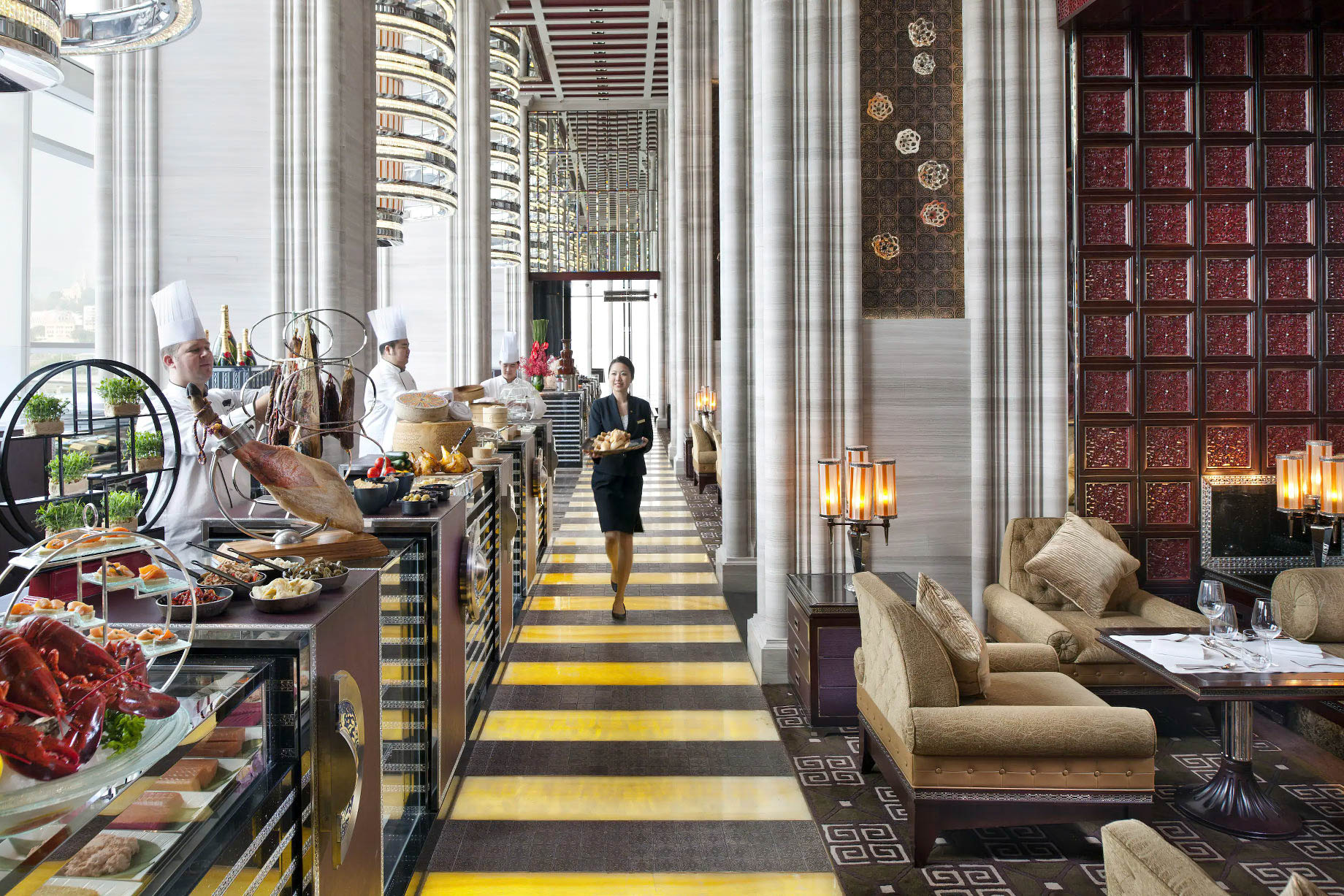 Mandarin Oriental, Macau Hotel – Macau, China – Vida Rica Buffet