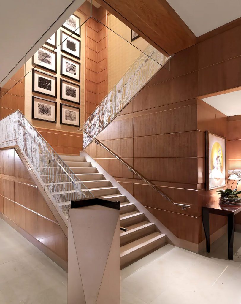 Mandarin Oriental, Boston Hotel - Boston, MA, USA - Lobby Stairway