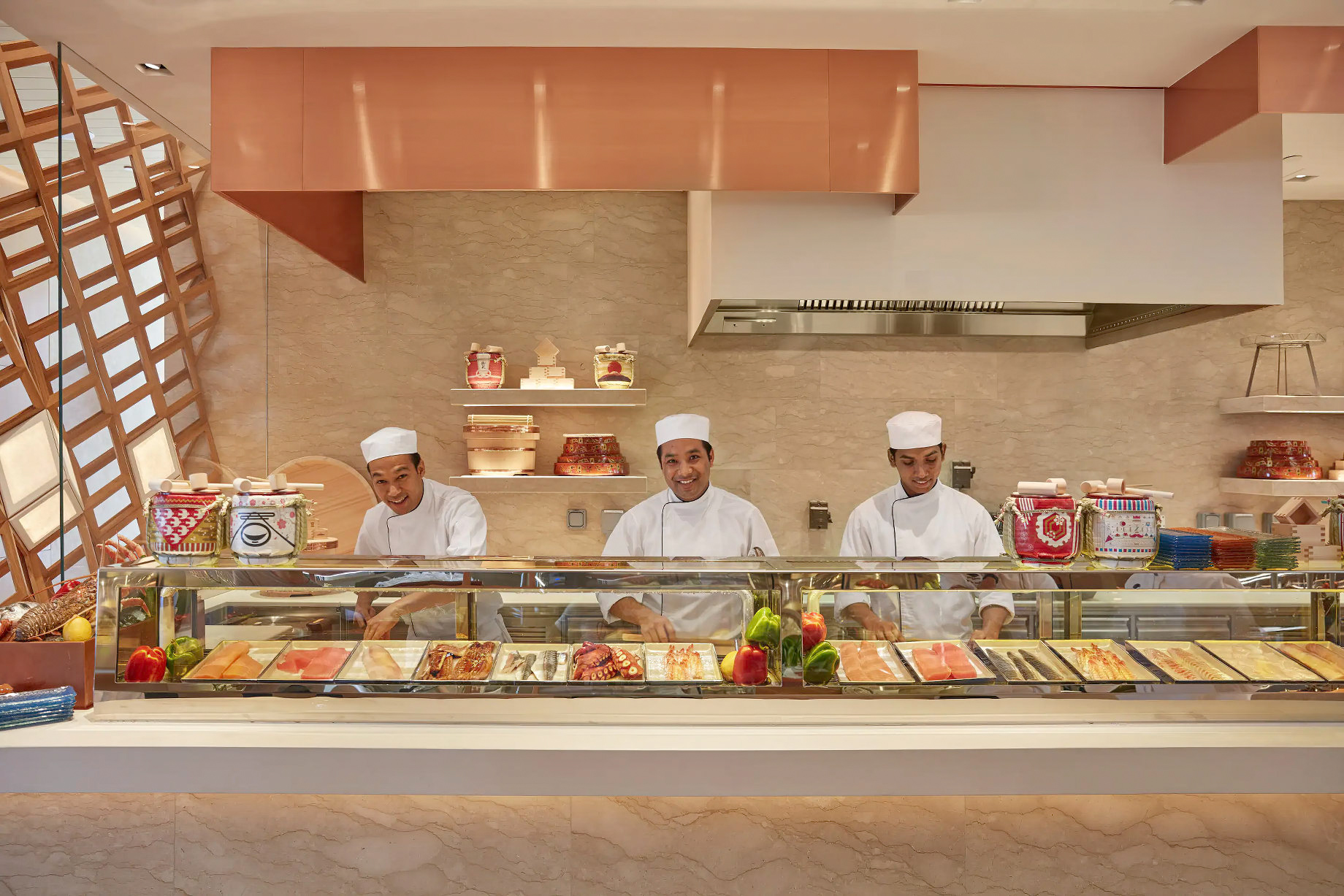Mandarin Oriental, Doha Hotel – Doha, Qatar – Mosaic Restaurant Chefs