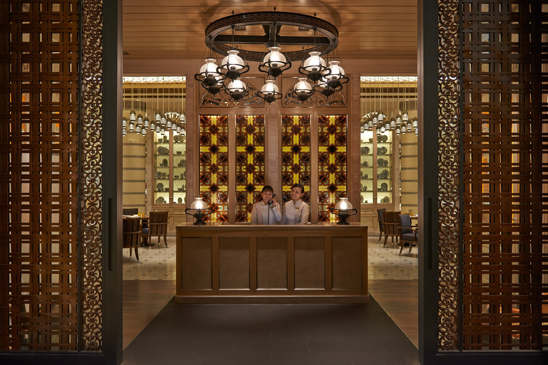Mandarin Oriental, Kuala Lumpur Hotel – Kuala Lumpur, Indonesia – Mosaic Restaurant Reception