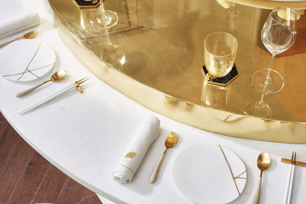 Mandarin Oriental Ritz, Madrid Hotel - Madrid, Spain - Champagne Bar Table Setting