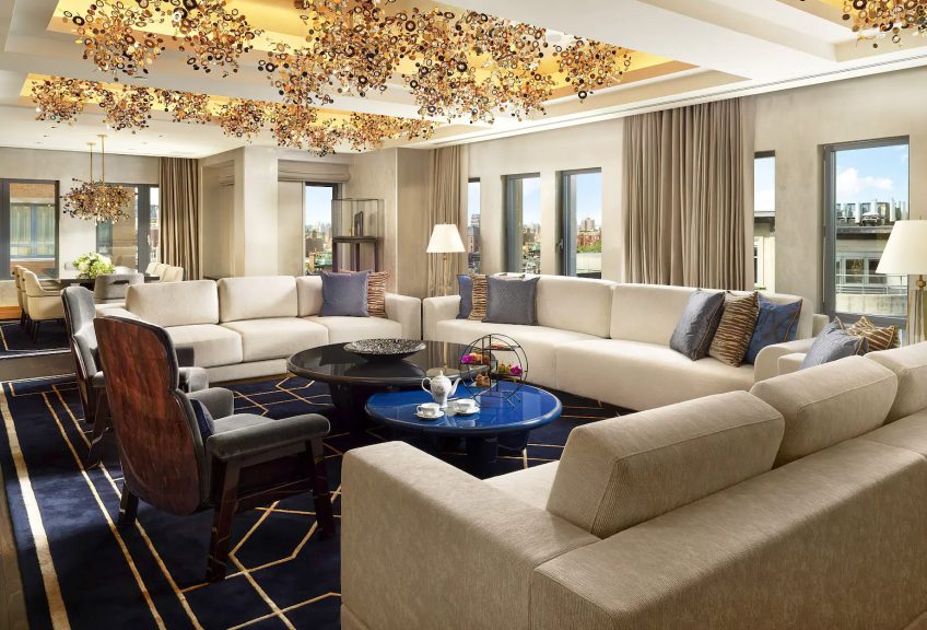 Mandarin Oriental, Boston Hotel - Boston, MA, USA - Royal Suite Living Room