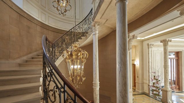 Mandarin Oriental, Lago di Como Hotel - Lake Como, Italy - Hotel Staircase