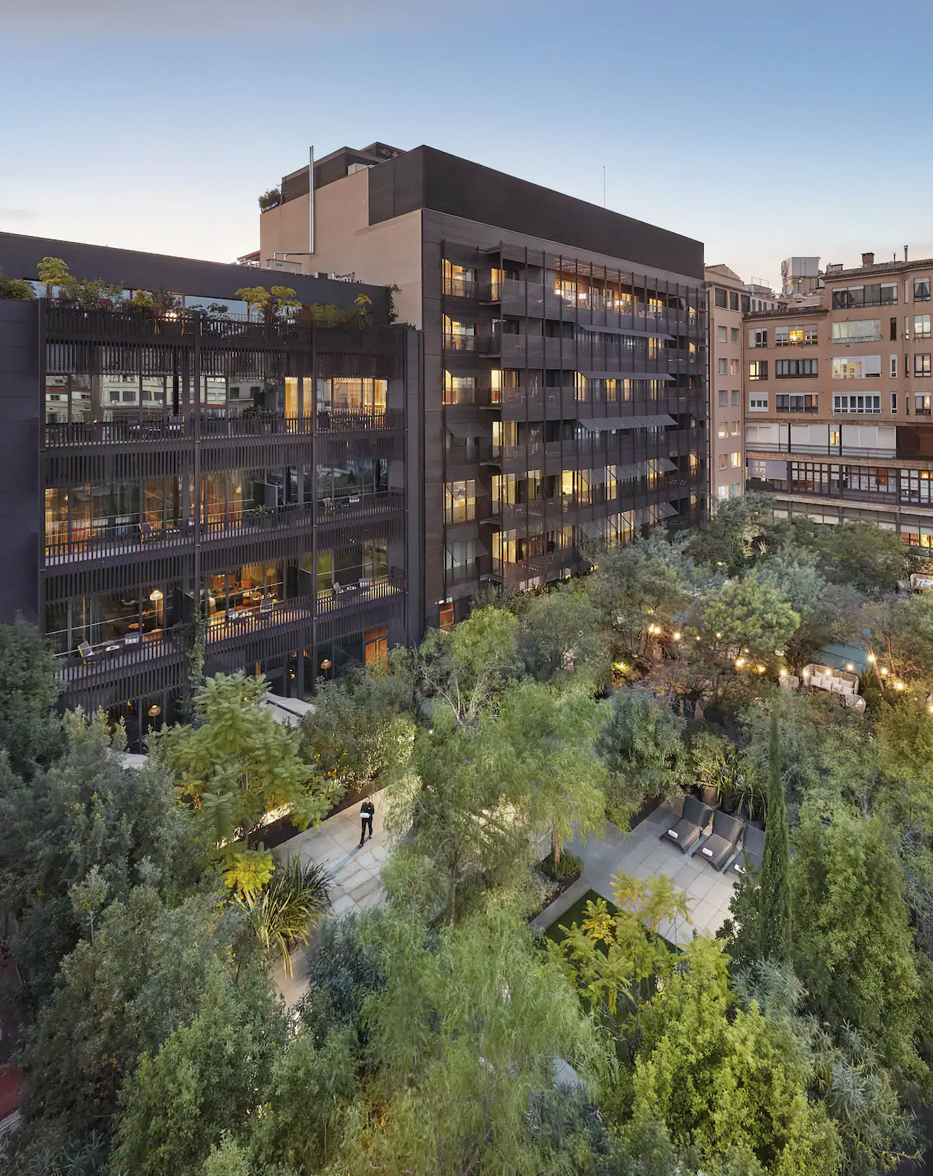 Mandarin Oriental, Barcelona Hotel – Barcelona, Spain – Mimosa Garden