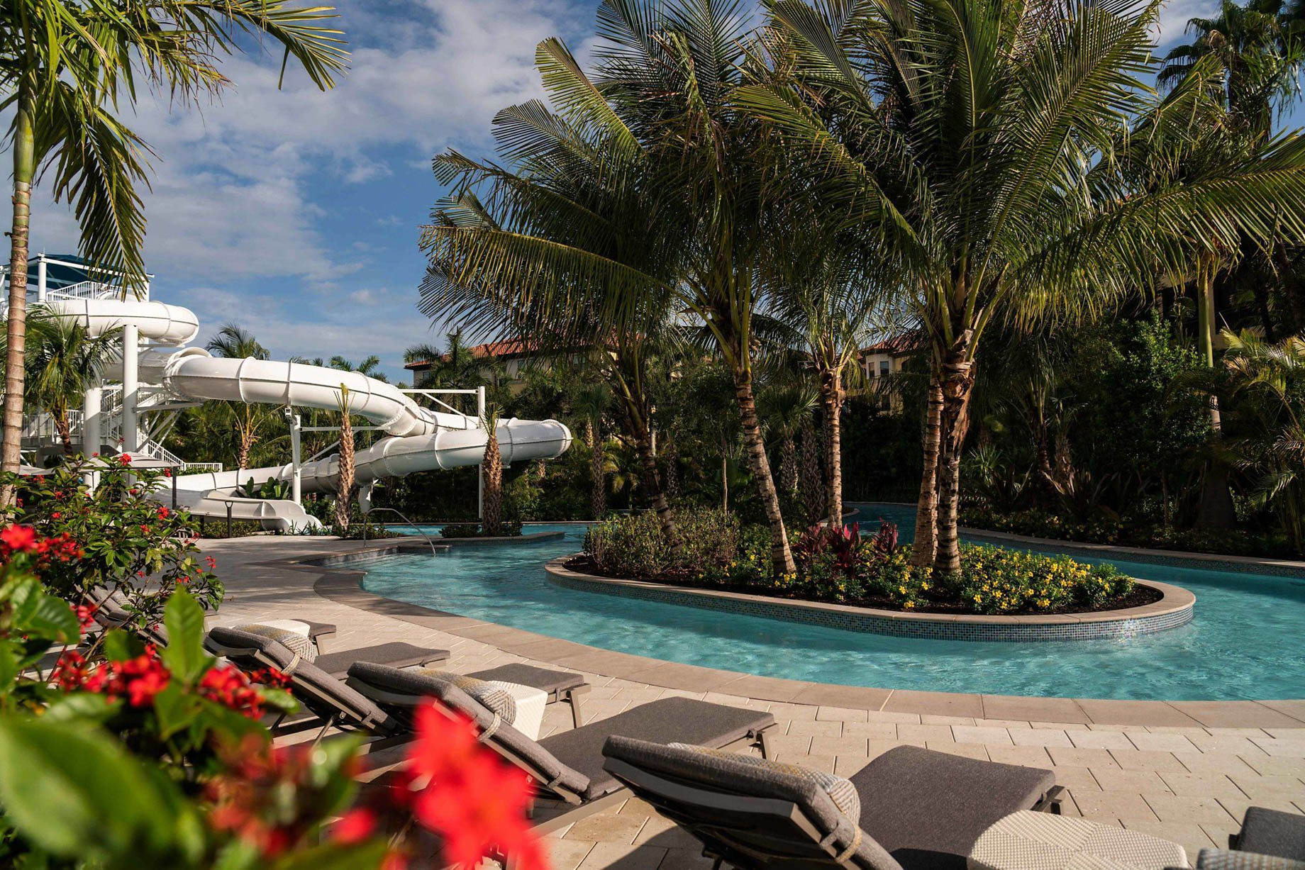 The Ritz-Carlton Golf Resort, Naples – Naples, FL, USA – The Reservoir Lazy River Pool Deck