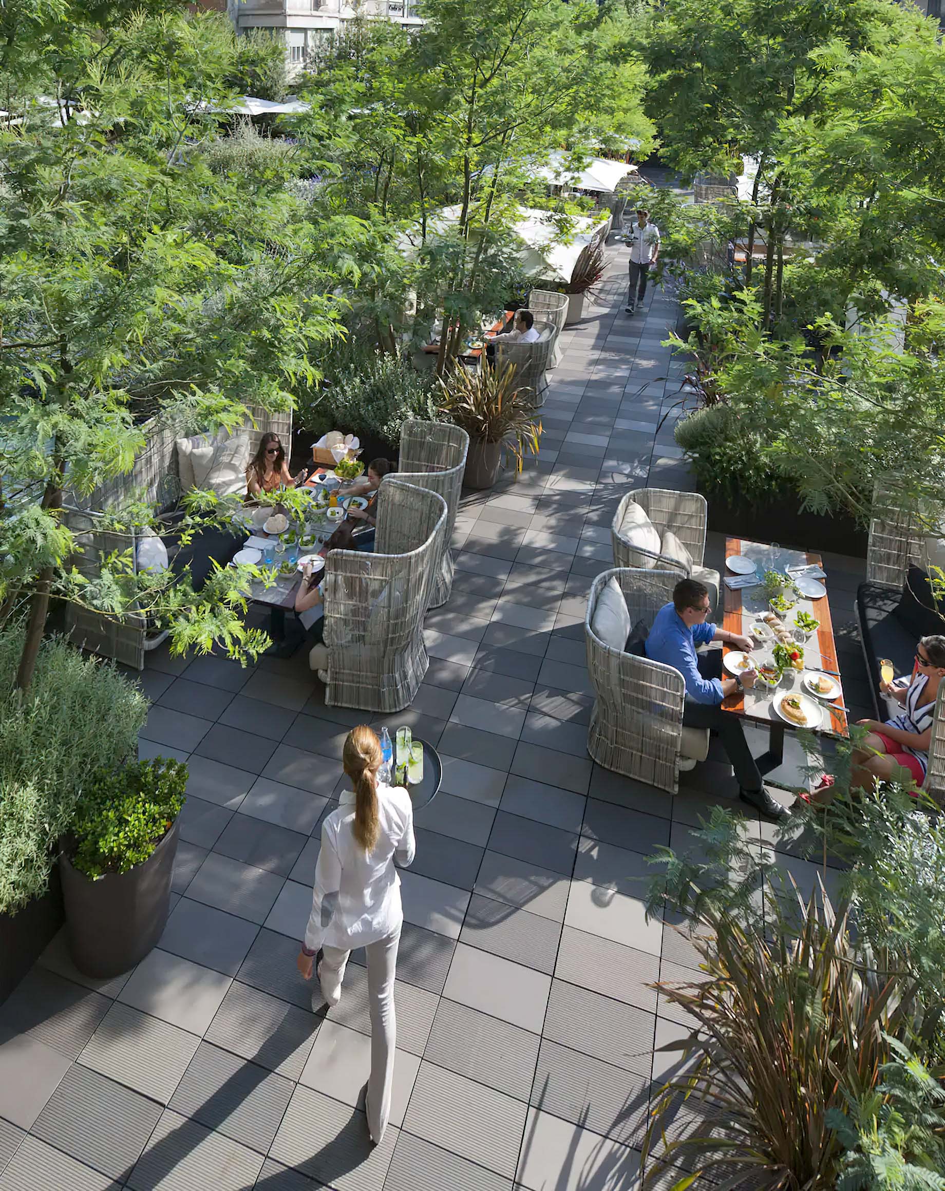 Mandarin Oriental, Barcelona Hotel – Barcelona, Spain – Mimosa Garden Restaurant