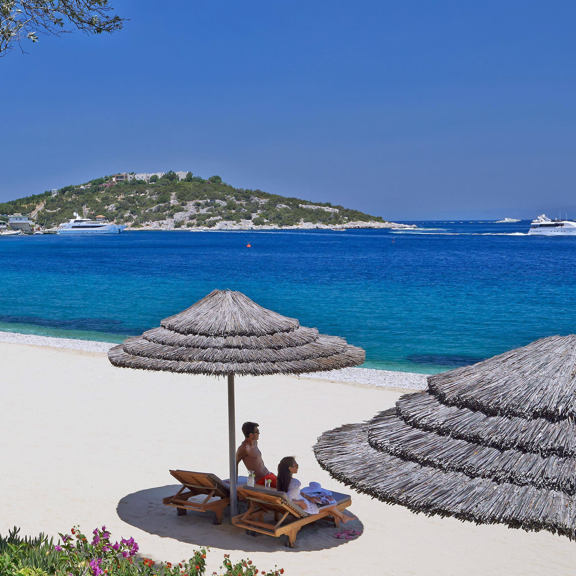 Mandarin Oriental, Bodrum Hotel - Bodrum, Turkey - Blue Beach