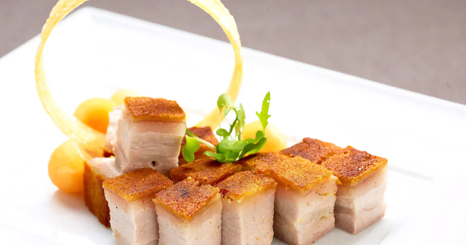 Mandarin Oriental, Guangzhou Hotel – Guangzhou, China – Jiang by Chef Fei Restaurant Pork Belly