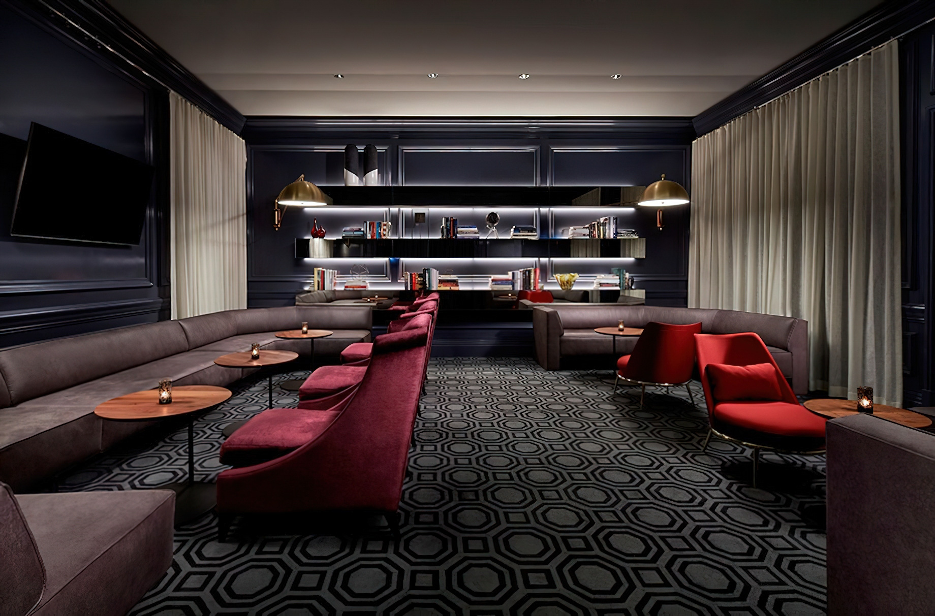 The Ritz-Carlton Washington, D.C. Hotel – Washington, D.C. USA – Quadrant Bar & Lounge Snug Room