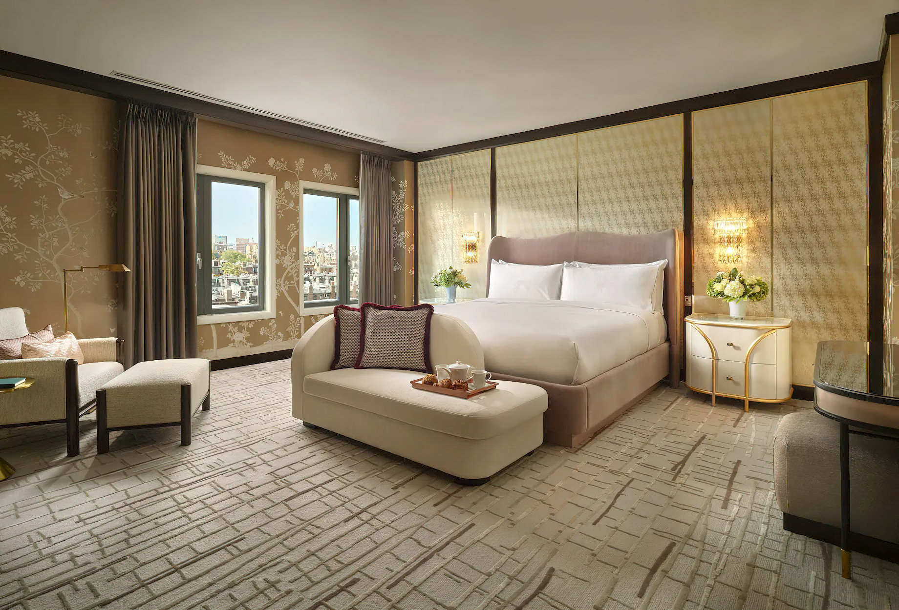 Mandarin Oriental, Boston Hotel – Boston, MA, USA – Royal Suite Bedroom