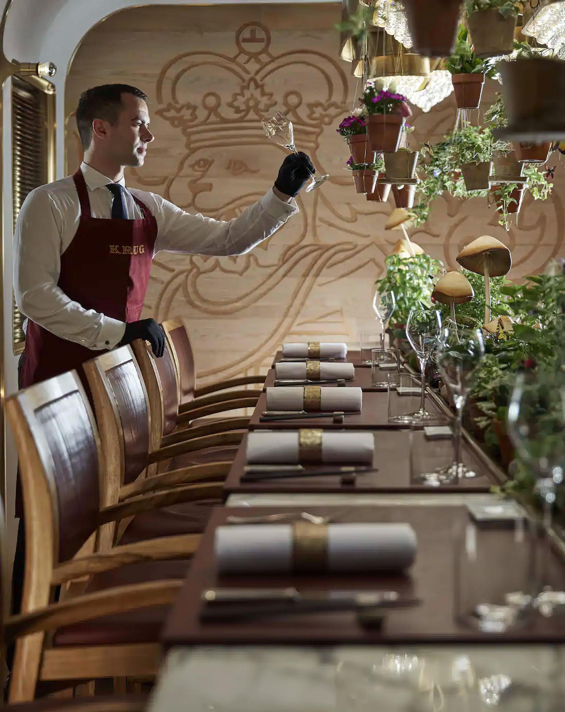 Mandarin Oriental, Hong Kong Hotel – Hong Kong, China – The Krug Room