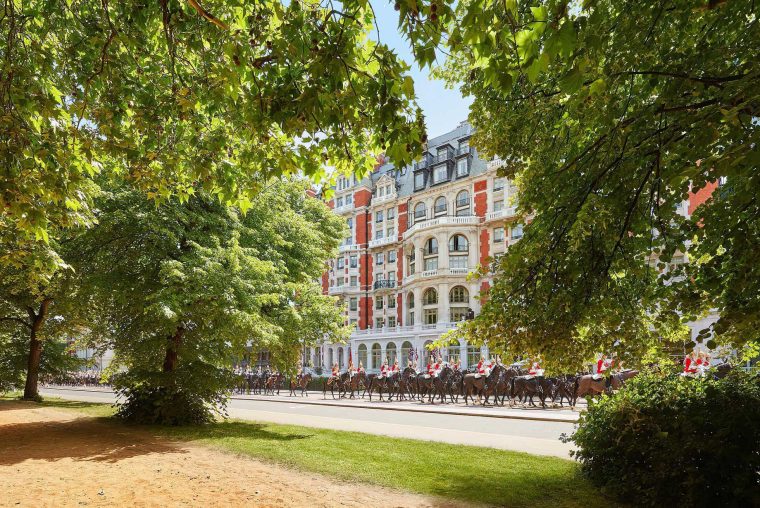 Mandarin Oriental Hyde Park, London Hotel - London, United Kingdom - Hyde Park Horse Guards