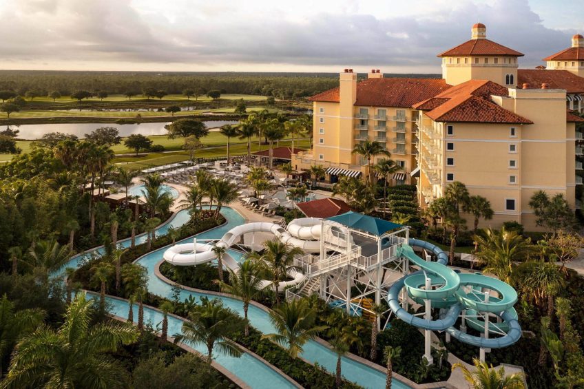 The Ritz-Carlton Golf Resort, Naples - Naples, FL, USA - The Reservoir Aerial View