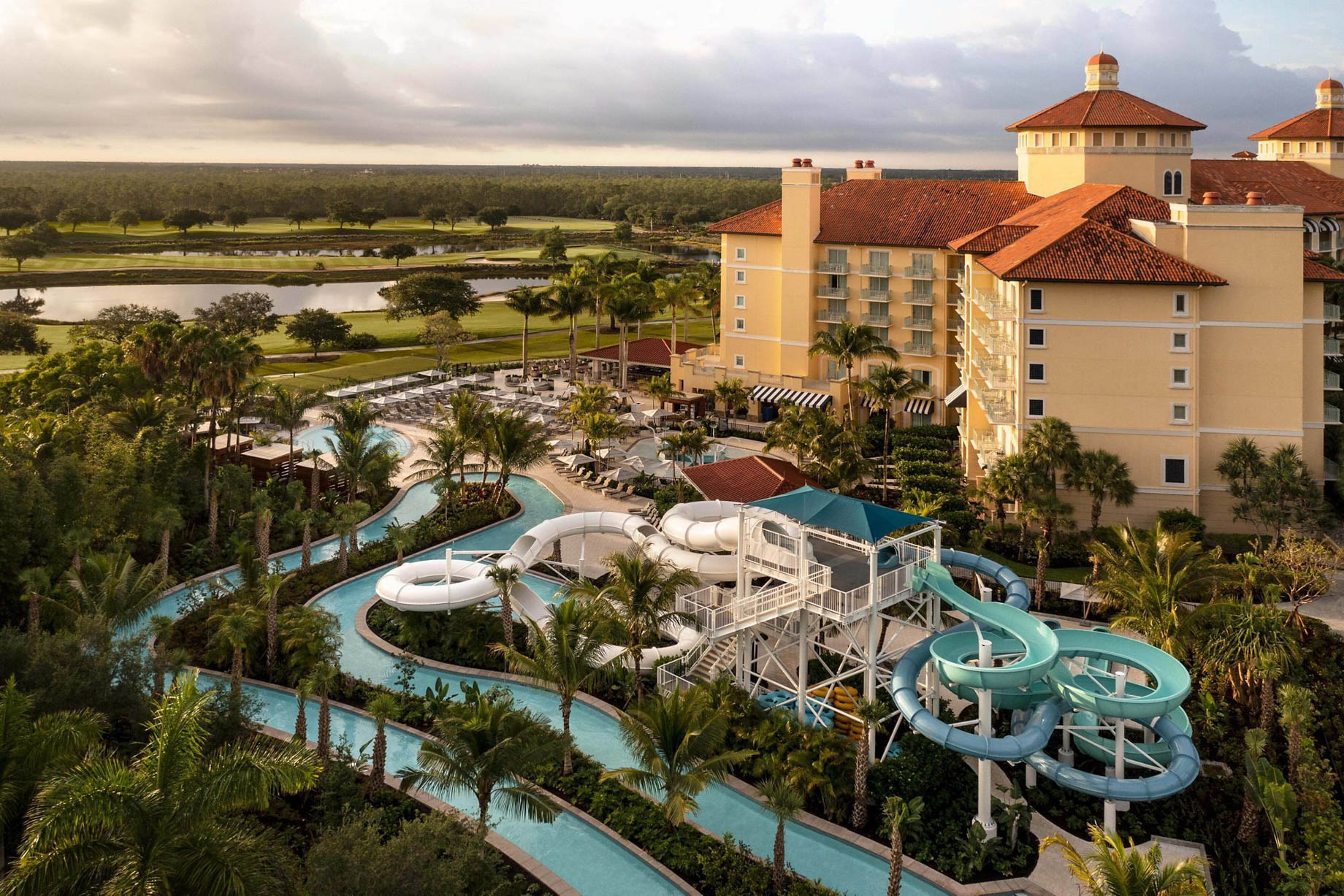 The Ritz-Carlton Golf Resort, Naples – Naples, FL, USA – The Reservoir Aerial View