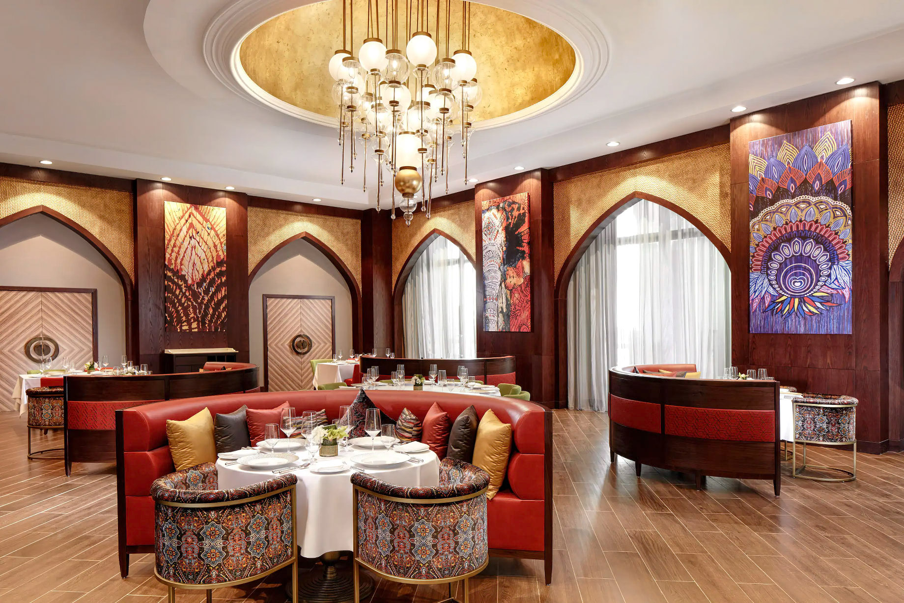 Emirates Palace Abu Dhabi Hotel – Abu Dhabi, UAE – Martabaan Restaurant by Hemant Oberoi