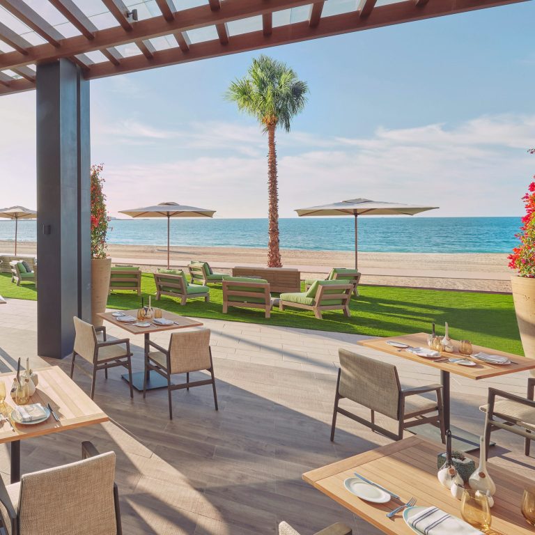Mandarin Oriental Jumeira, Dubai Resort – Jumeirah, Dubai, UAE – The Bay Restaurant Patio