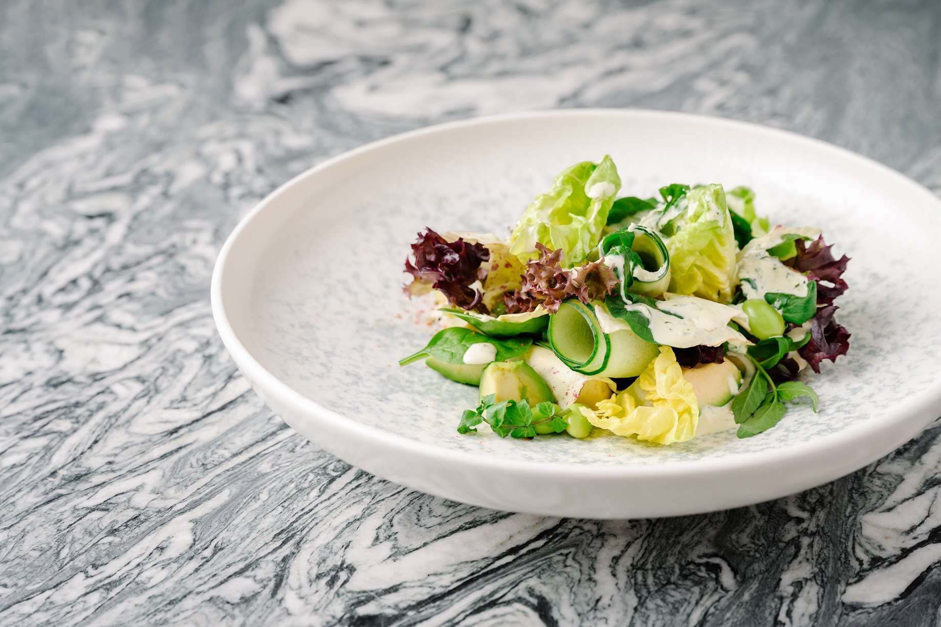 Mandarin Oriental, Lago di Como Hotel – Lake Como, Italy – LARIA Restaurant Gourmet Salad