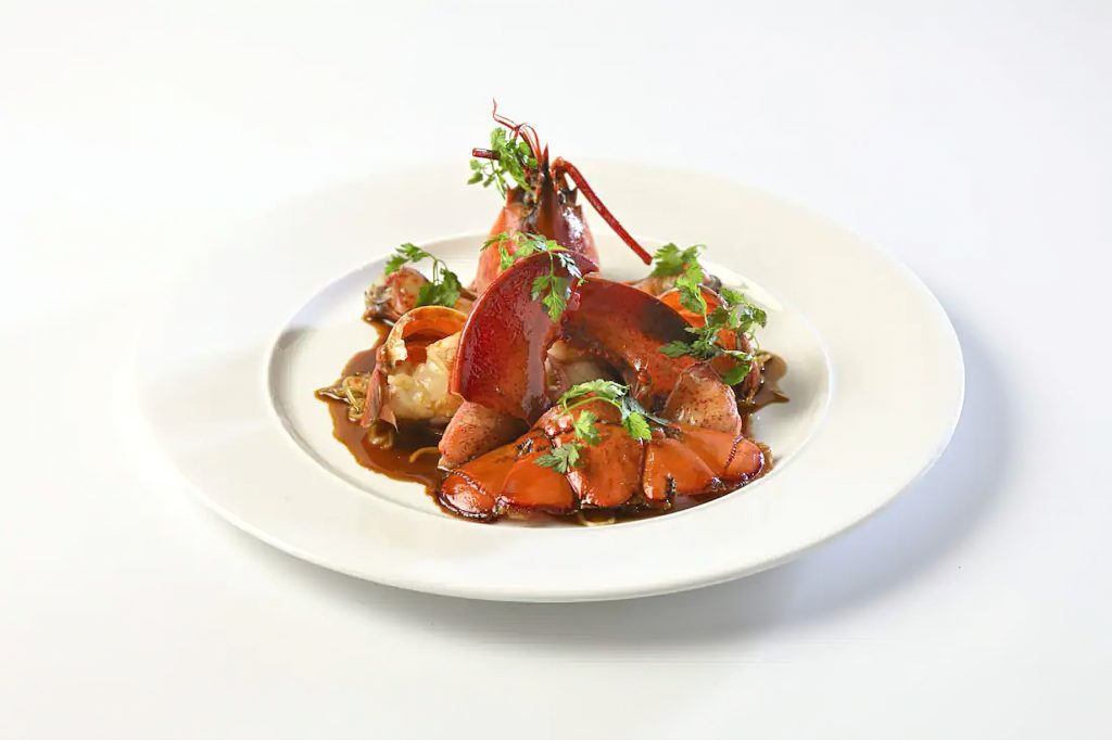 Mandarin Oriental, Bangkok Hotel - Bangkok, Thailand - Le Normandie Restaurant by Alain Roux Pan Fried Canadian Lobster Medallion