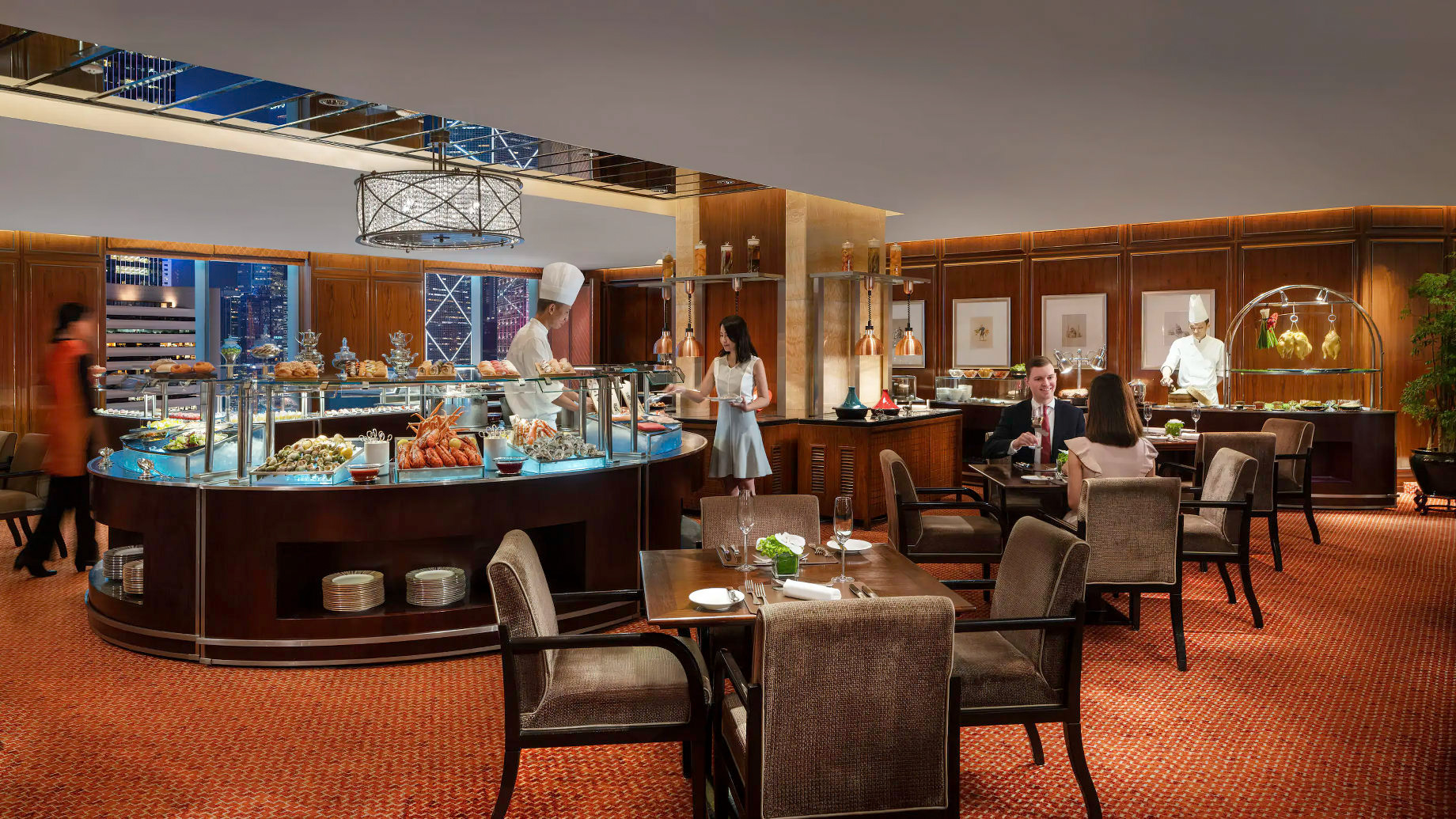 Mandarin Oriental, Hong Kong Hotel – Hong Kong, China – Clipper Lounge Dining
