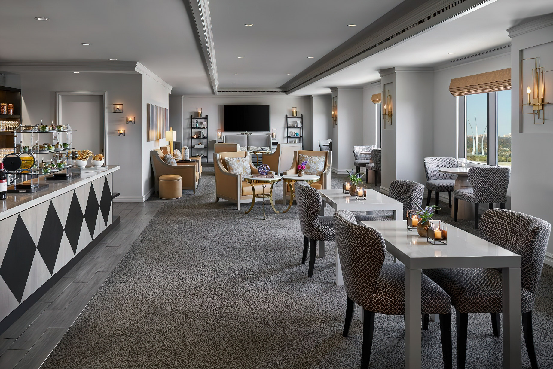 The Ritz-Carlton, Pentagon City Hotel – Arlington, VA, USA – Club Lounge