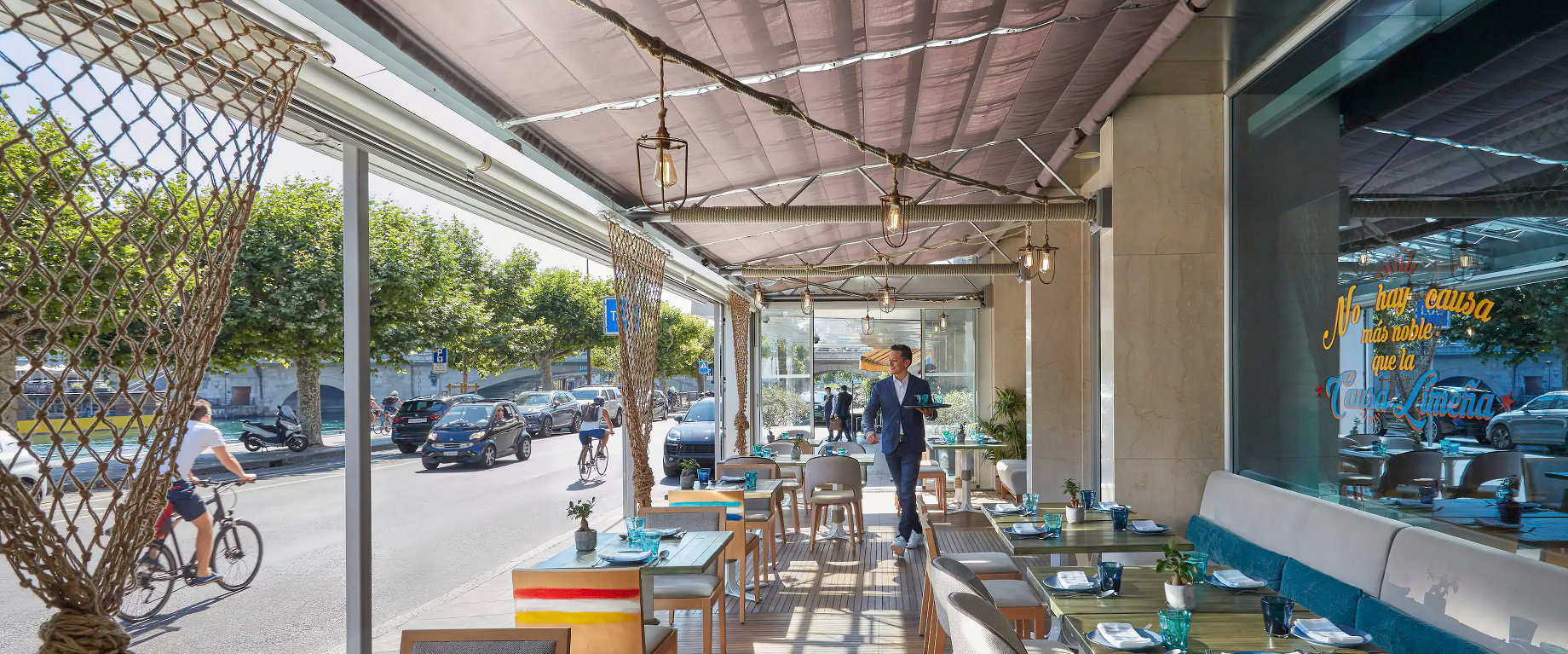 Mandarin Oriental, Geneva Hotel - Geneva, Switzerland - Yakumanka Retaurant Patio