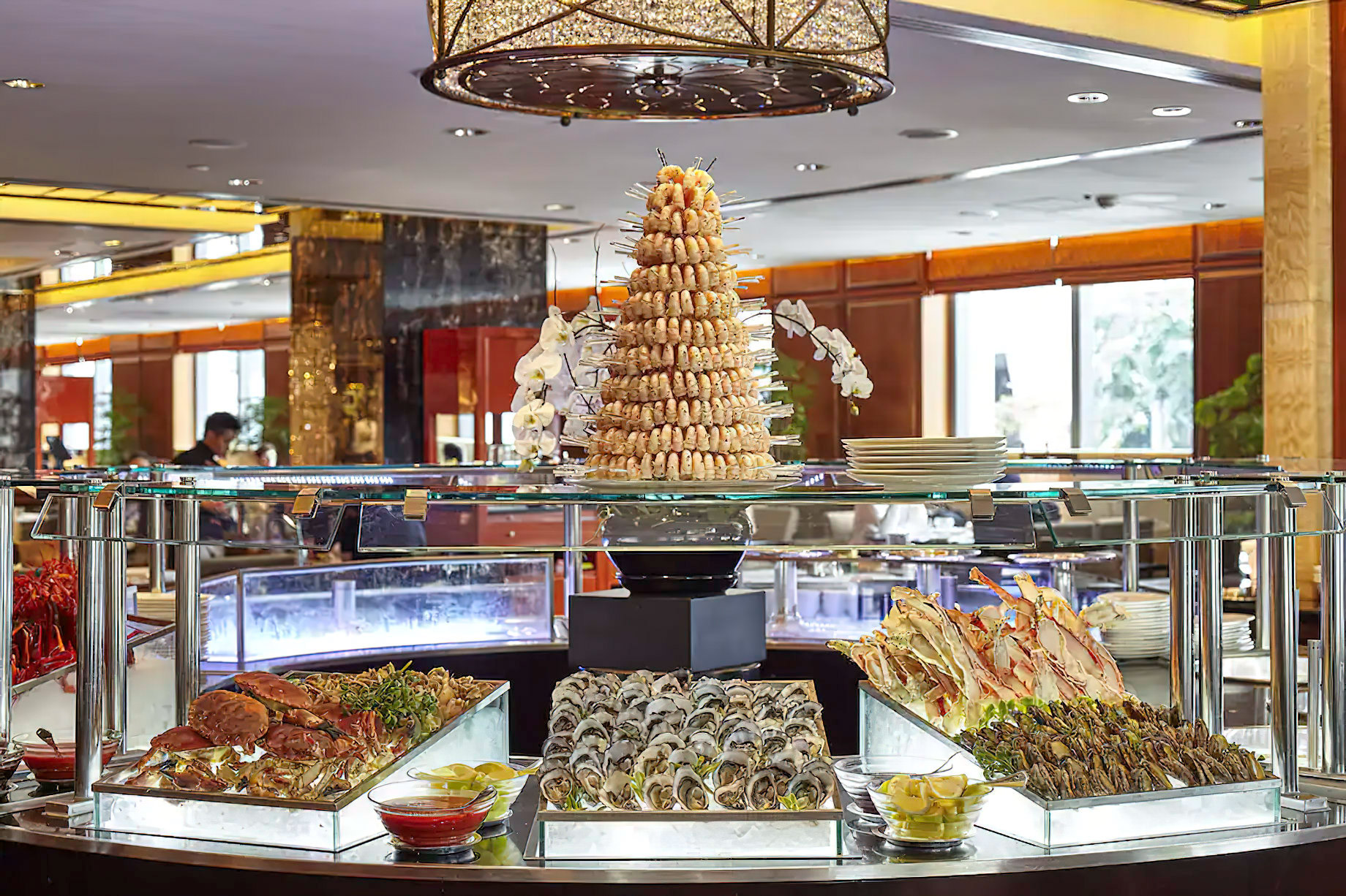 Mandarin Oriental, Hong Kong Hotel – Hong Kong, China – Clipper Lounge Buffet
