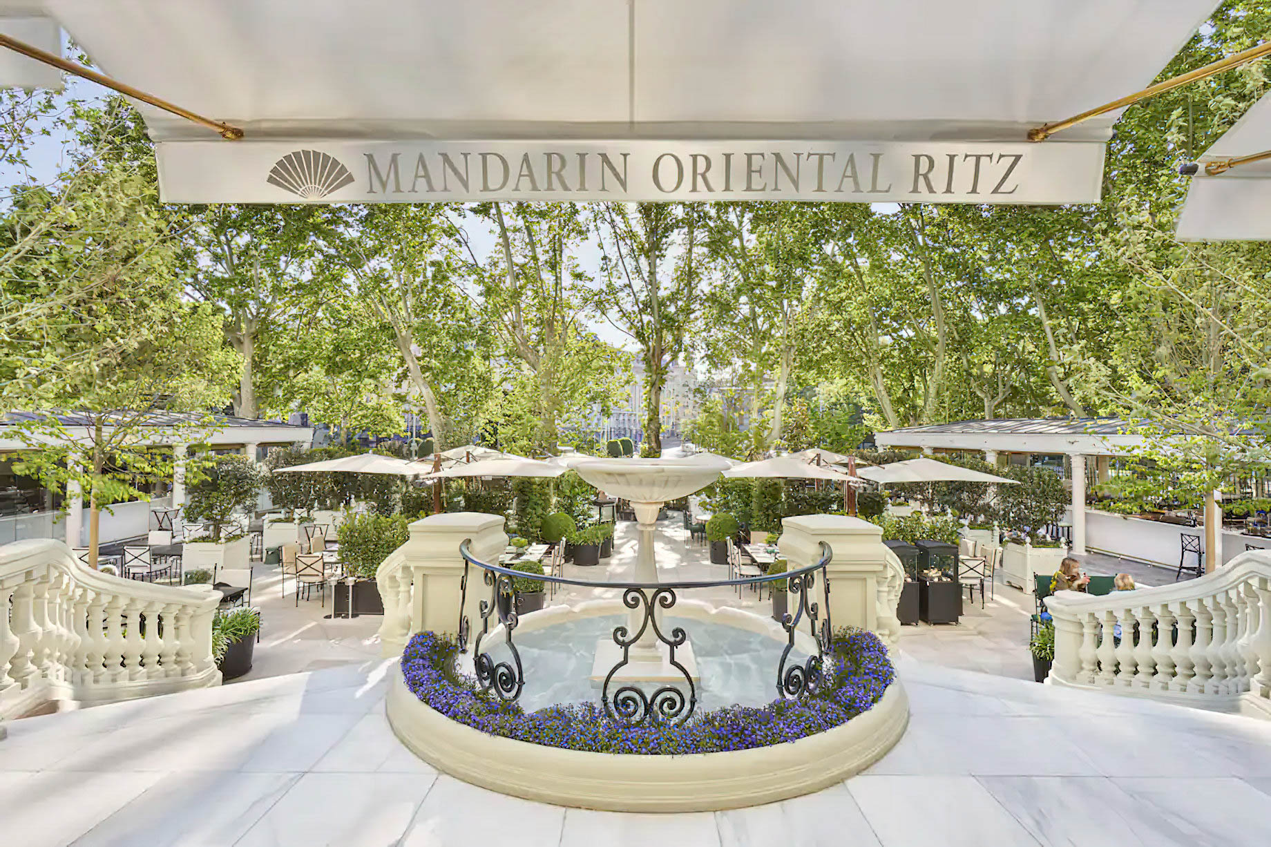 Mandarin Oriental Ritz, Madrid Hotel – Madrid, Spain – El Jardin del Ritz Restaurant Terrace