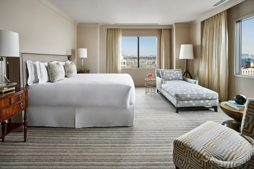 The Ritz-Carlton, Pentagon City Hotel - Arlington, VA, USA - Ritz-Carlton Suite Bedroom