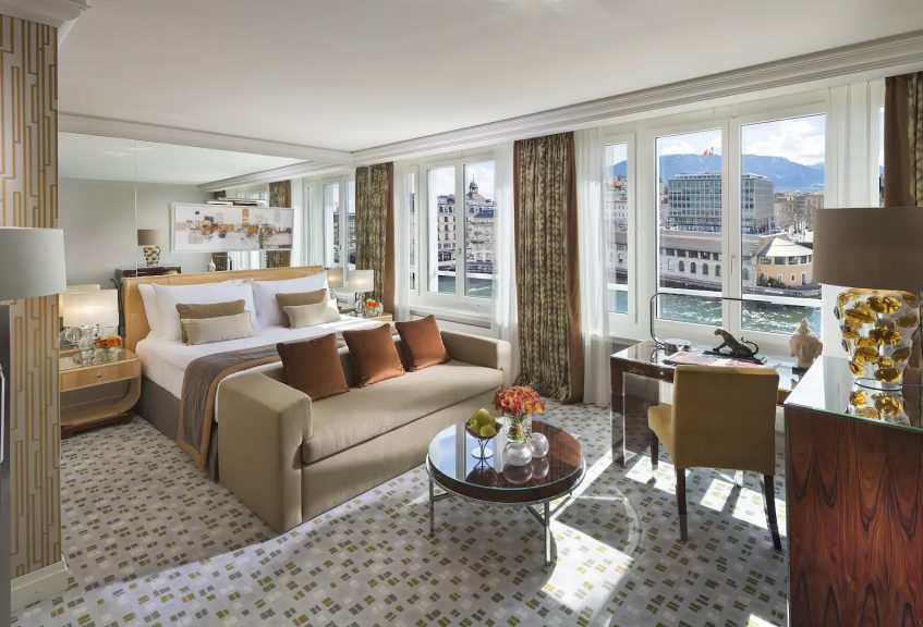 Mandarin Oriental, Geneva Hotel - Geneva, Switzerland - Deluxe River View Room