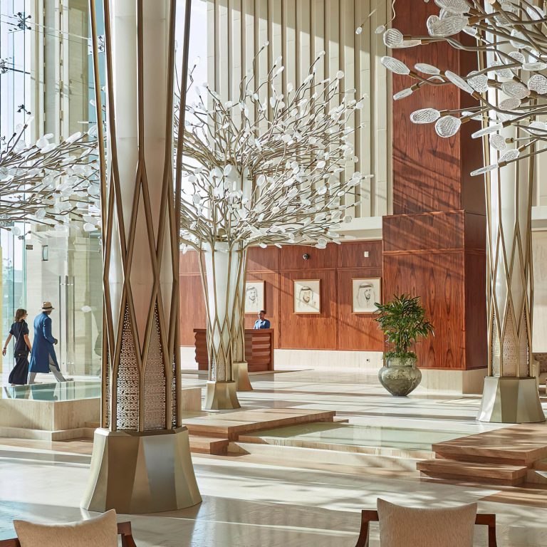 Mandarin Oriental Jumeira, Dubai Resort – Jumeirah, Dubai, UAE – Lobby Entrance