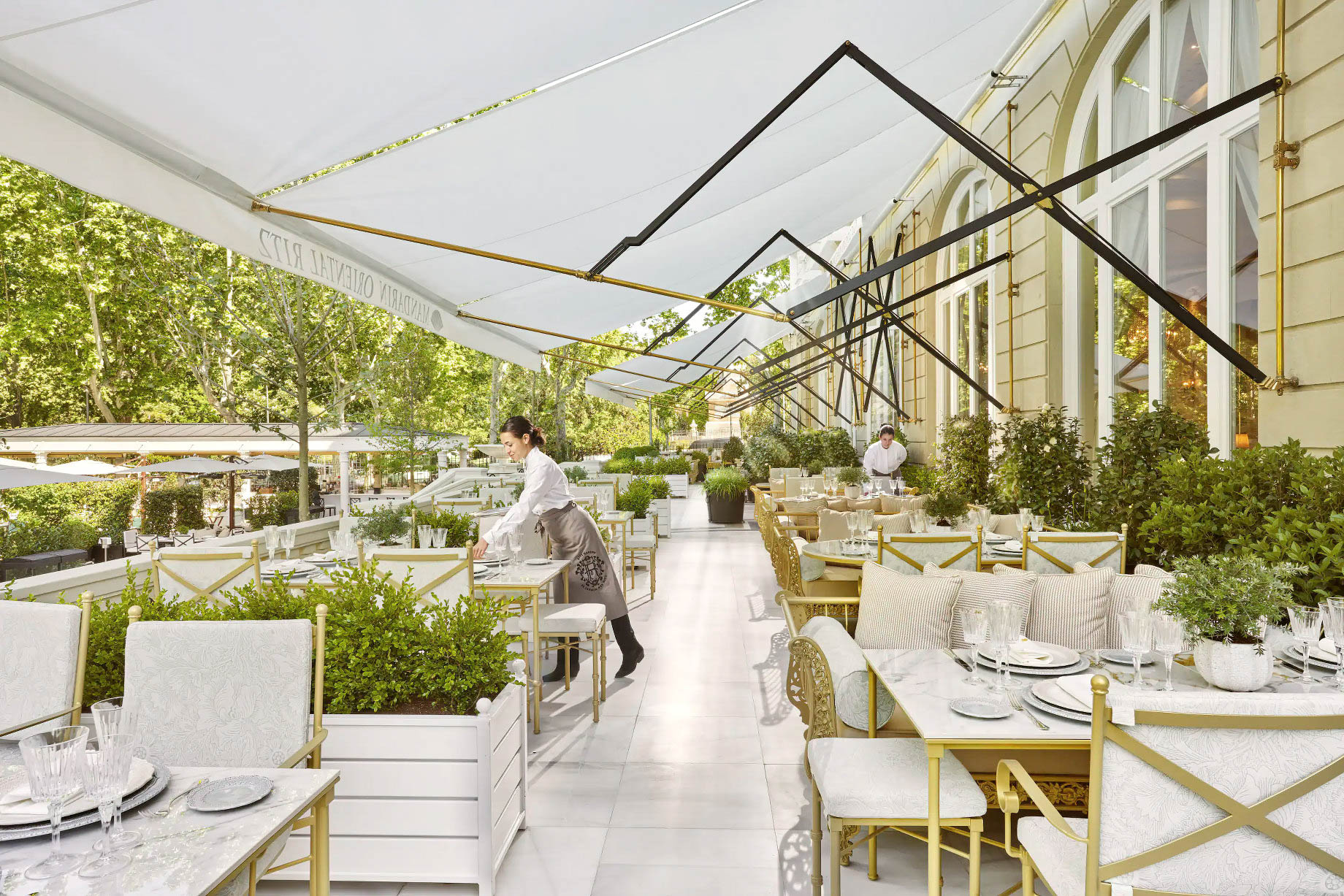 Mandarin Oriental Ritz, Madrid Hotel – Madrid, Spain – El Jardin del Ritz Restaurant