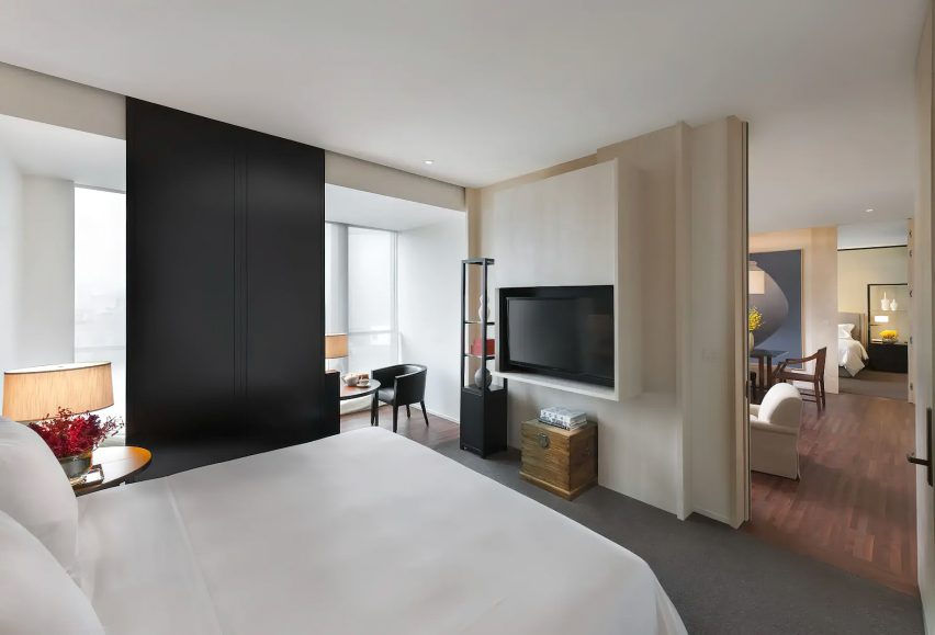 Mandarin Oriental, Guangzhou Hotel - Guangzhou, China - Apartment Bedroom