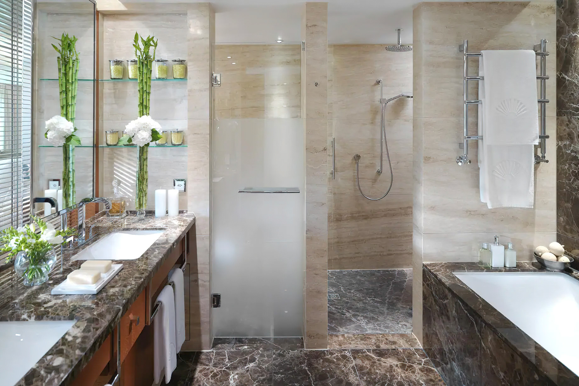 Mandarin Oriental, Geneva Hotel – Geneva, Switzerland – Guest Suite Bathroom