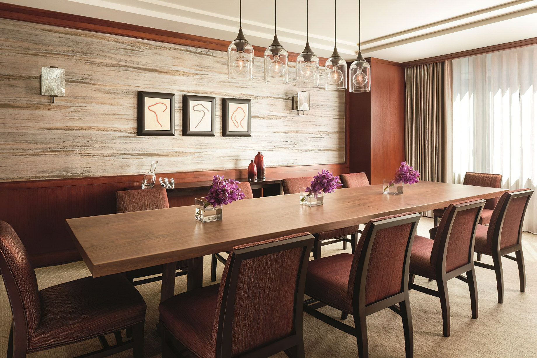 The Ritz-Carlton Georgetown, Washington, D.C. Hotel – Washington, D.C. USA – Royal Potomac Suite Dining Room