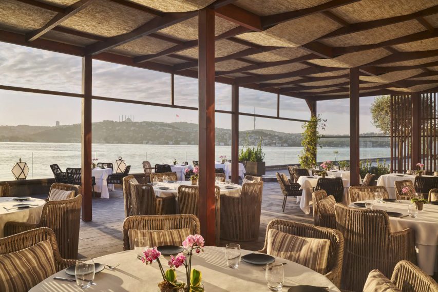 Mandarin Oriental Bosphorus, Istanbul Hotel - Istanbul, Turkey - MO Brunch Restaurant Terrace